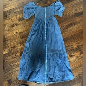 NWOT INC International Concepts, blue maxi dress. Small